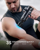 RENPHO Power Massage Gun Deep Tissue, Percussion Muscle Massage Gun for Athletes, Powerful Portable Electric Handheld Deep Tissue Massager Gun, LED Touch Display (Power+ THERMACOOL Deluxe) by CozyNest Decor