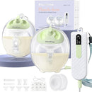 Hands Free Breast Pump K3,Portable Breastfeeding Pumps with Modes & 9 Levels,3 Fine-Tuned Rhythms,Leak-Proof & Low Noise Double Seal Flange 15-24mm by TinyTreasures Baby Boutique