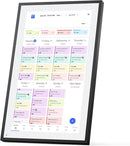 LOOFII 21.5" Smart Digital Calendar – 1920×1080 Full HD Touchscreen Family Planner & Calendar with Chore Chart & Meal Planner, Wall-Mountable (Black White) by TinyTreasures Baby Boutique