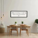 Bless the Food Before Us Sign Wall Decor 40"X15" Large Farmhouse Dining Room Wall Decor Framed Wood Rustic Home Wall Art Kitchen Decoration (Black) by CozyNest Decor