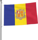 Andorran Flag Garden Yard House 2x3 ft Flags Double Sided Print Banner Indoor Outdoor Party Home Decorations for Boat Dorm House Balcony by GreenHaven Gardens