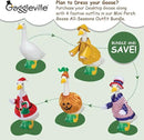 Fox Valley Traders Gaggleville Desktop Goose 7" H Statue by CozyNest Decor