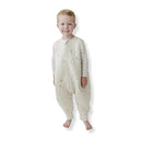 Tealbee Dreamsuit: Toddler Sleep Sack with Feet 2T-3T - 1.2 TOG All Season Baby Wearable Blanket for Walkers - Rayon made from Bamboo, Organic Cotton Sleep Bag - Moons Stars by TinyTreasures Baby Boutique