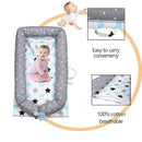 Lounger for Newborn, Newborn Lounger for 0-24 Months, Breathable & Portable Infant Nest - Soft Infant Floor Seat Cover for Travel (Triangle) by TinyTreasures Baby Boutique
