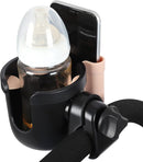 Accmor Stroller Cup Holder with Phone Holder, Bike Cup Holder, Universal Cup Holder for Uppababy Nuna Doona Strollers, 2-in-1 Cup Phone Holder for Stroller, Bike, Wheelchair, Walker, Scooter by TinyTreasures Baby Boutique