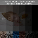 Blackout Curtains Custom Size for Bedroom 1 Panel, Thermal Insulated Blackout Curtains, Solid Grommet Privacy Room Darkening Drapes for Living Room Window (Customsize, Navy Blue) by CozyNest Decor