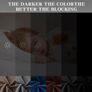 Blackout Curtains Custom Size for Bedroom 1 Panel, Thermal Insulated Blackout Curtains, Solid Grommet Privacy Room Darkening Drapes for Living Room Window (Customsize, Light Grey) by CozyNest Decor