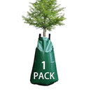 1 Pack Tree Watering Bag, 20 Gallon Slow Release Watering Bag for Trees, Premium PVC Shrub Watering Bag with Heavy Duty Zipper, Sturdy Reusable Drip Irrigation Bag by GreenHaven Gardens