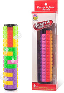 R.Y.TOYS Rotate and Slide Puzzle-Design Patent,Fidget Toys(Restore/Create)-8 Colors,15 Layers-Detach Piece for Quick Play,Brain Teaser,Sensory Toys,Stocking Stuffers,Easter Basket Stuffer Essentials by TinyTreasures Baby Boutique