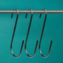 Vindar 3 Pack 6 Inches Bird Feeder Hook Heavy Duty Big S Hooks Hangers for Kitchen, Office, Wind Chimes, Lanterns, Gardening Tools, Hummingbirds Feeders, Bird House, Lanterns by GreenHaven Gardens