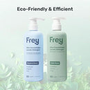 FREY Concentrated Liquid Laundry Detergent | Formulated for Sensitive Skin & HE Washers | Removes Stains Effectively | 50 Loads per Bottle (Cedar Grove & Bergamot Beach) by CozyNest Decor