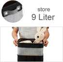 DECOMOMO Small Storage Basket, Closet Storage Bins, Baskets for Organizing Shelves (Grey & Black, Small - 6 Pack) by CozyNest Decor