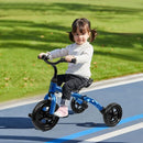 Ancaixin 3 in 1 Toddler Tricycles for 2-5 Years Old Boys and Girls with Detachable Pedal and Bell, Foldable Baby Balance Bike Riding Toys for 2+ Kids, Child Birthday Christmas New Year Gift Blue by TinyTreasures Baby Boutique