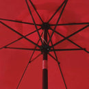 Sunnyglade 9' Patio Umbrella Outdoor Table Umbrella with 8 Sturdy Ribs (Red) by GreenHaven Gardens