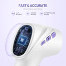 Forehead Thermometer for Adults, Kids & Babies, No-Touch Digital Thermometer with LCD Backlight Display, Fever Alarm and 1s Instant Reading - Purple by TinyTreasures Baby Boutique