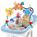 Baby Stroller Car Seat Toys,Adjustable Crib Mobile Activity Arch Toys with Sound Toy and Baby Hanging Toys,Sensory Play Travel Bouncer Bassinet Toy for Toddler Boy Girl 0 3 6 9 12 24 Month by TinyTreasures Baby Boutique