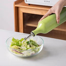Sweejar Large Ceramic Olive Oil Dispenser Bottle, Opaque Oil Cruet Protects Oil to Reduce Oxidation, Storage Oil, Vinegar, Soy Sauce & Other Liquids, Pack of 1, 24 Fl Oz (Gradient Green) by CozyNest Decor