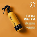 Nonaste Odor Eliminating Spray - 32 Fl Oz (Pack of 2) - Shoe & Yoga Mat Spray, Boxing Glove Deodorizer, Gym Bag Deodorizer, Fabric Odor Eliminator - No Washing Needed by CozyNest Decor