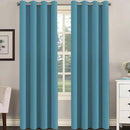 H.VERSAILTEX Premium Blackout Thermal Insulated Room Darkening Curtains for Bedroom/Living Room - Classic Grommet Top (2 Panels, Storm Blue, 52 Inch by 84 Inch) by CozyNest Decor