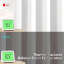 MIULEE Pure White Room Darkening Curtains for Bedroom Living Room 63 Inches Long 2 Panels, Thermal Insulated Energy Saving Drapes Solid Grommet Top Noise Reducing Window Treatments 40x63 Inch by TinyTreasures Baby Boutique