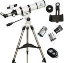Gskyer Telescope 600x90mm AZ Astronomical Refractor Telescope for Adults Astronomy, German Technology Scope by TinyTreasures Baby Boutique