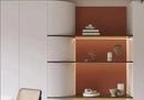 Dimoon 236''x17.7'' Orange Peel and Stick Wallpaper Contact Paper Modern Self Adhesive Wall Paper Removable Renter Friendly Textured Solid Color Shelf Cabinet Vinyl Roll (236''x17.7'',Vermilion) by GreenHaven Gardens