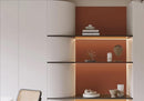 Dimoon 118''x17.7'' Orange Peel and Stick Wallpaper Contact Paper Modern Self Adhesive Wall Paper Removable Renter Friendly Textured Solid Color Shelf Cabinet Vinyl Roll (118''x17.7'',Vermilion) by GreenHaven Gardens