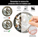 Flower Fairy Garden Decorations Angel Wing Christmas Halloween Deco Statue Art Elf Sculpture Hanging Craft for Outdoor Yard Courtyard Lawn Patio Window Acrylic Ornament Home Gift (C,L: 8*8 IN) by CozyNest Decor