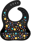 Simple Modern Silicon Bib Toddler food bib by TinyTreasures Baby Boutique