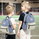 Toddler Backpack for Boys 2-5: Preschool Kindergarten 13" Daycare Backpacks Fit A4 Folder by TinyTreasures Baby Boutique