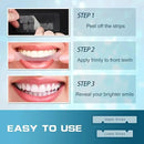 Teeth Whitening Strip 22 Treatments - Whitening Strips for Sensitive People, Fast Remove Smoking, Coffee, Wine Stains, Teeth Brightening Kit Pack of 44 Non-Slip Strips by CozyNest Decor