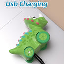 Interactive Dinosaur Toy Car, Electronic Dinosaur Car with Smart Follow Ball and Gesture Control, Rechargeable, Dino Toys for 3 Year Old Boys Girls and Toddlers,Boy Toys Age 3,4,5 and Up by TinyTreasures Baby Boutique