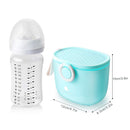 Termichy Baby Formula Dispenser, Portable Milk Powder Dispenser Container with Carry Handle and Scoop for Travel Outdoor Activities with Baby Infant, 8.8OZ, 0.55LB, 250g (Blue-2pack) by TinyTreasures Baby Boutique
