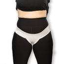 Women's Pelvic Support Belt ― Uterus Girdle for Prolapsed Bladder | Postpartum Recovery | Pain Relief | Low Waist (WHITE - XXL) by TinyTreasures Baby Boutique