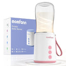 Portable Bottle Warmer, Travel Baby Bottle Warmer for Breastmilk On The Go, Leak-Proof, 2 Modes Fast Heating by TinyTreasures Baby Boutique