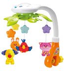 KiddoLab Baby Crib Mobile with Relaxing Music. Includes Ceiling Light Projector with Stars, Animals. Musical Crib Mobile with Timer. Nursery Toys for Babies Ages 0 & Older by TinyTreasures Baby Boutique