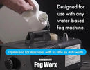 FogWorx Extreme High Density Fog Juice - Quart – 32 Fluid Ounces of Long Lasting, High Output, Odorless Water Based Machine Fluid for 400 to 1500 Watt Machines by GreenHaven Gardens