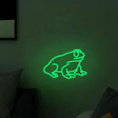 Lampeez Frog Neon Sign, Frog Lamp Wall Decor, Dimmable LED Neon Art Signs USB Powered, for Man Cave, Home, Patio, Garden, Bars, Stores, Clubs, Ideal Gift for Friends, Family and Kids by GreenHaven Gardens