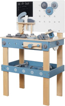 Wooden Tool Bench Toys for Kids Toddlers,Construction Workshop Tool Bench Toys, 51 Pieces Tool Playset with Play Tools Set for Girls & Boys Toddlers 3+ by TinyTreasures Baby Boutique