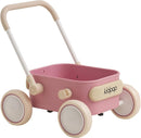 PULA Baby Push Walker with Wheels Toddler Wagon for First Learner Baby Toys 6-12 Months, 1 Year Old Birthday Gifts, Indoors and Outdoors (Pink) by TinyTreasures Baby Boutique