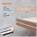 Roving Cove Slim-Fit Edge Protector for Baby Proofing (9ft Small Edge Only), Soft Rubber Foam, Furniture Edge Bumper Guard, Desk Edge Cushion, 3M Adhesive, Coffee Brown by TinyTreasures Baby Boutique