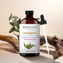 Majestic Pure Eucalyptus Essential Oil with Glass Dropper - Huge 4 Fl Oz - 100% Pure and Natural Eucalyptus Oil - Premium Grade Essential Oils for Diffuser, Aromatherapy, Soap and Candle Making by CozyNest Decor