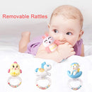 Mini Tudou Baby Musical Mobile Crib with Music and Lights, Timing Function, Projection, Take-Along Rattle and Music Box for Babies Boy Girl Toddler Sleep by TinyTreasures Baby Boutique