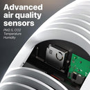 IQAir Atem X - 3Pack - Smart Air Purifier for Large Room up to 4950 sq. ft., WiFi App Control, HyperHEPA Filters Viruses, Bacteria, Allergies, Asthma, Mold, Pets, Dust, Odor; Made in Germany by TinyTreasures Baby Boutique