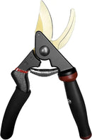 gonicc 8.5" Professional Rotating Bypass Titanium Coated Pruning Shears(GPPS-1014), Secateurs, Scissors, Pruners with Heavy Duty SK5 Blade. Soft Cushion Grip Handle for Everyone. by GreenHaven Gardens