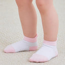 Zaples Baby Non Slip Grip Ankle Socks with Non Skid Soles for Infants Toddlers Kids Boys Girls by TinyTreasures Baby Boutique