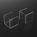 Square Acrylic Shelf Risers 3pcs, Acrylic Dessert Table Display Set, Clear Acrylic Showcase Collectibles Display Shelf for Funko Pop, Cupcake, Toys, Watches, Table Decorations - 4''x5''x6'' by CozyNest Decor