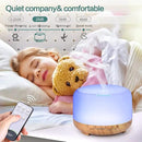 YIKUBEE Oil Diffuser with Essential Oils Set, 500ml Diffuser, 6x10mL Essential for diffusers for Home, Aromatherapy Humidifier, Diffusers for Essential Oils Large Room by CozyNest Decor
