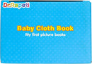 Dr.Rapeti Soft Cloth Books Baby Books Bath Books 6-Pack for Baby Infant Toddler Kids Crinkle Squeaky Washable Chewable Non-Toxic Early Educational Giftable by TinyTreasures Baby Boutique