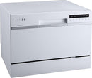 EdgeStar DWP63 21-5/8 Inch Wide 6 Place Setting Countertop Dishwasher - White by TinyTreasures Baby Boutique